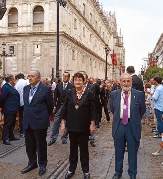 PRIMERA VEZ EN LA HISTORIA QUE LA CASA DE CASTILLA Y LEÓN PARTICIPA EN LA PROCESIÓN DEL CORPUS CHRISTI DE SEVILLA